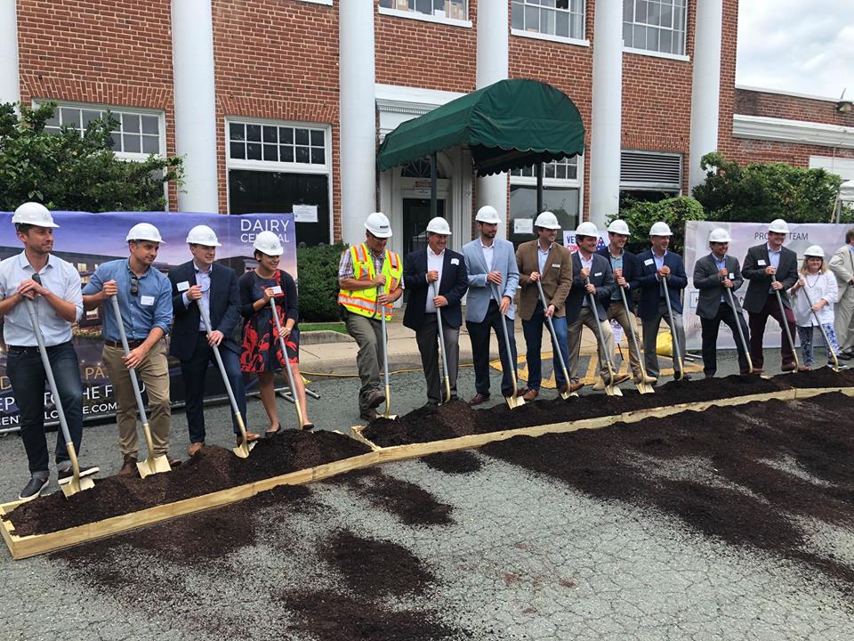 Dairy Central project groundbreaking in Charlottesville
